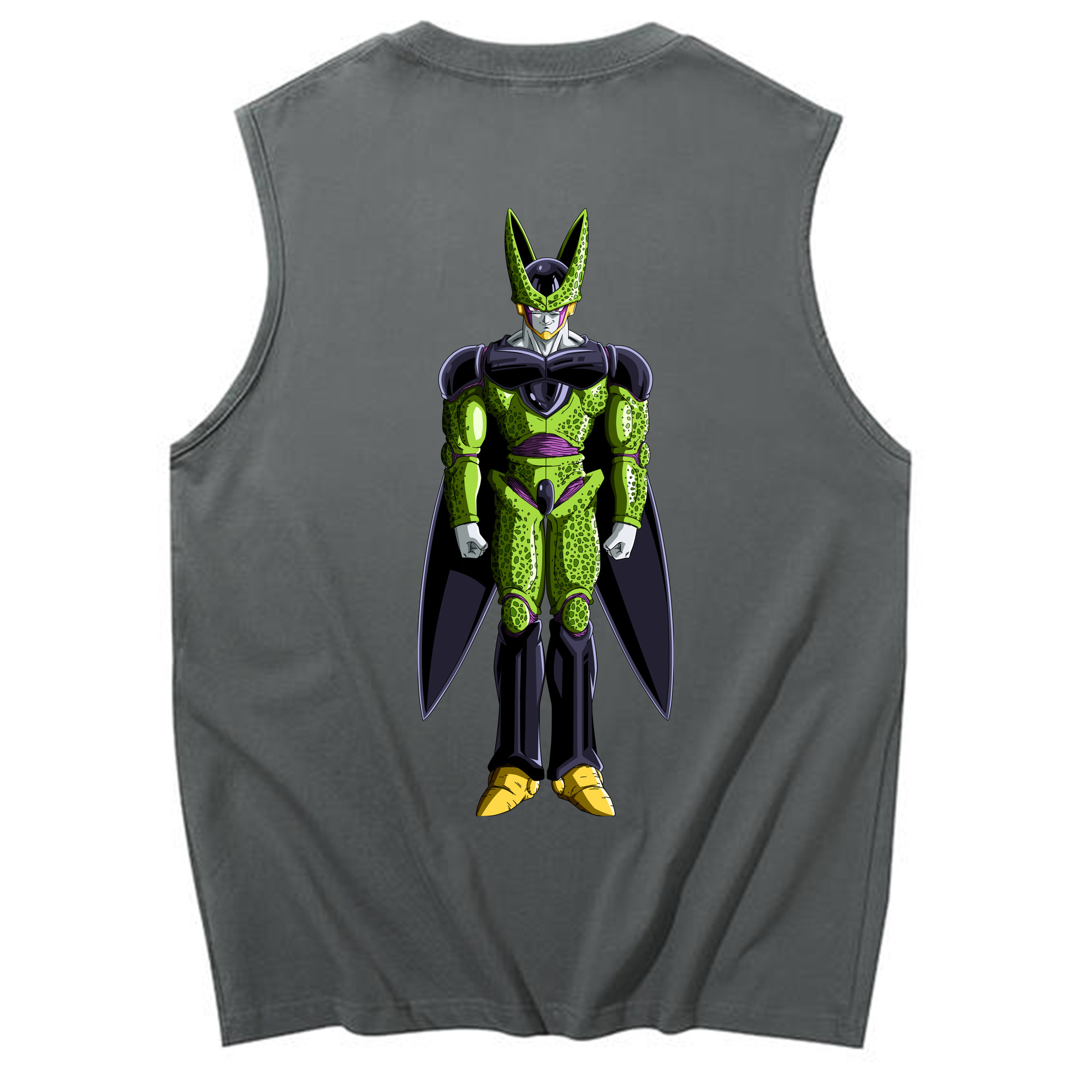 （画像用） ドラゴンボール セル DRAGON BALL Cell コットン100％タンクトップ（背面プリント）